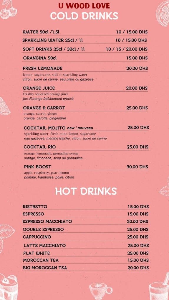 Menu page 1