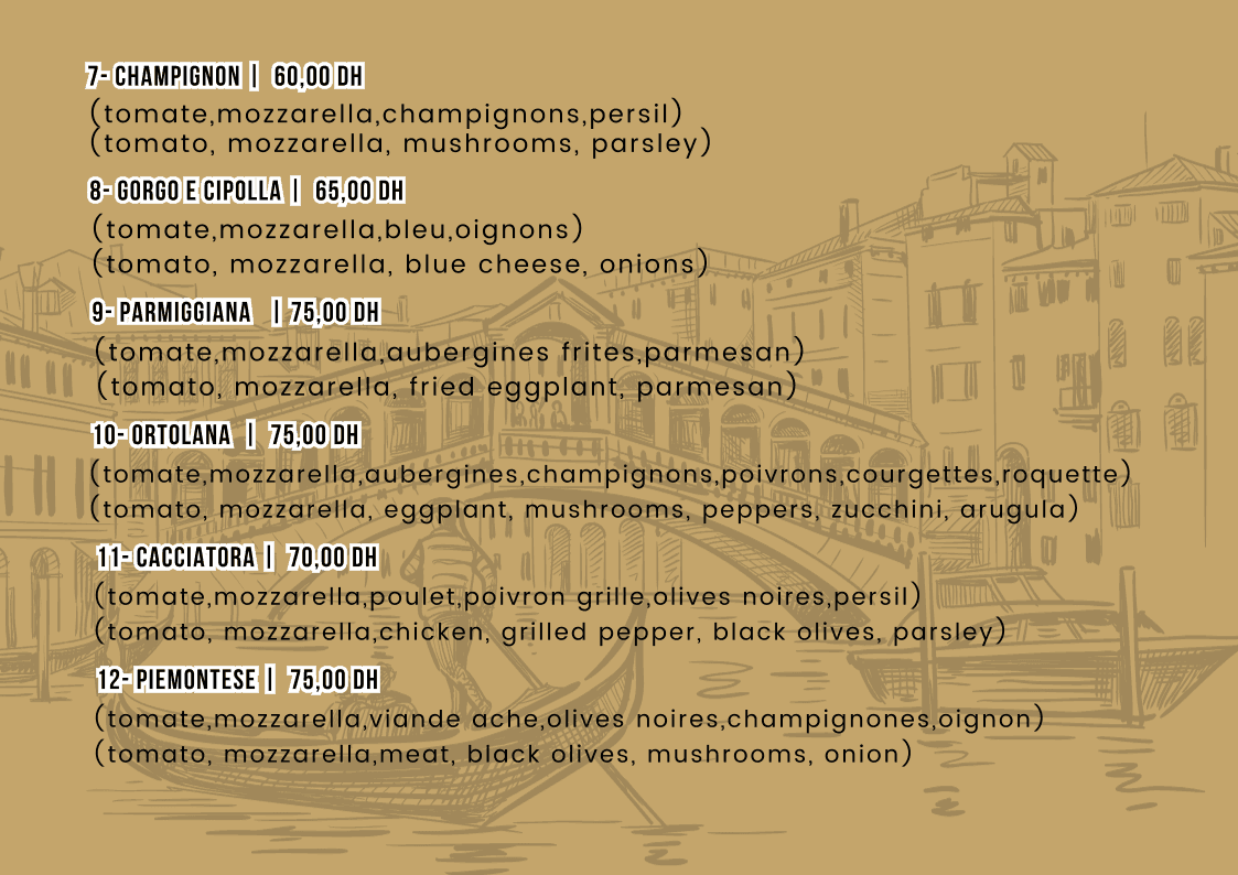 Menu page 2