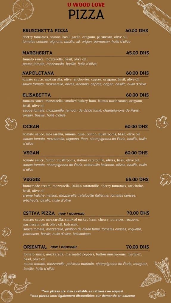 Menu page 3