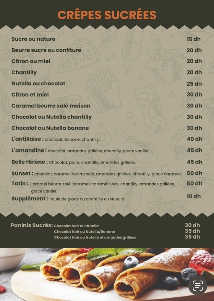 Menu page 3