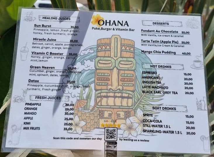 Menu page 3