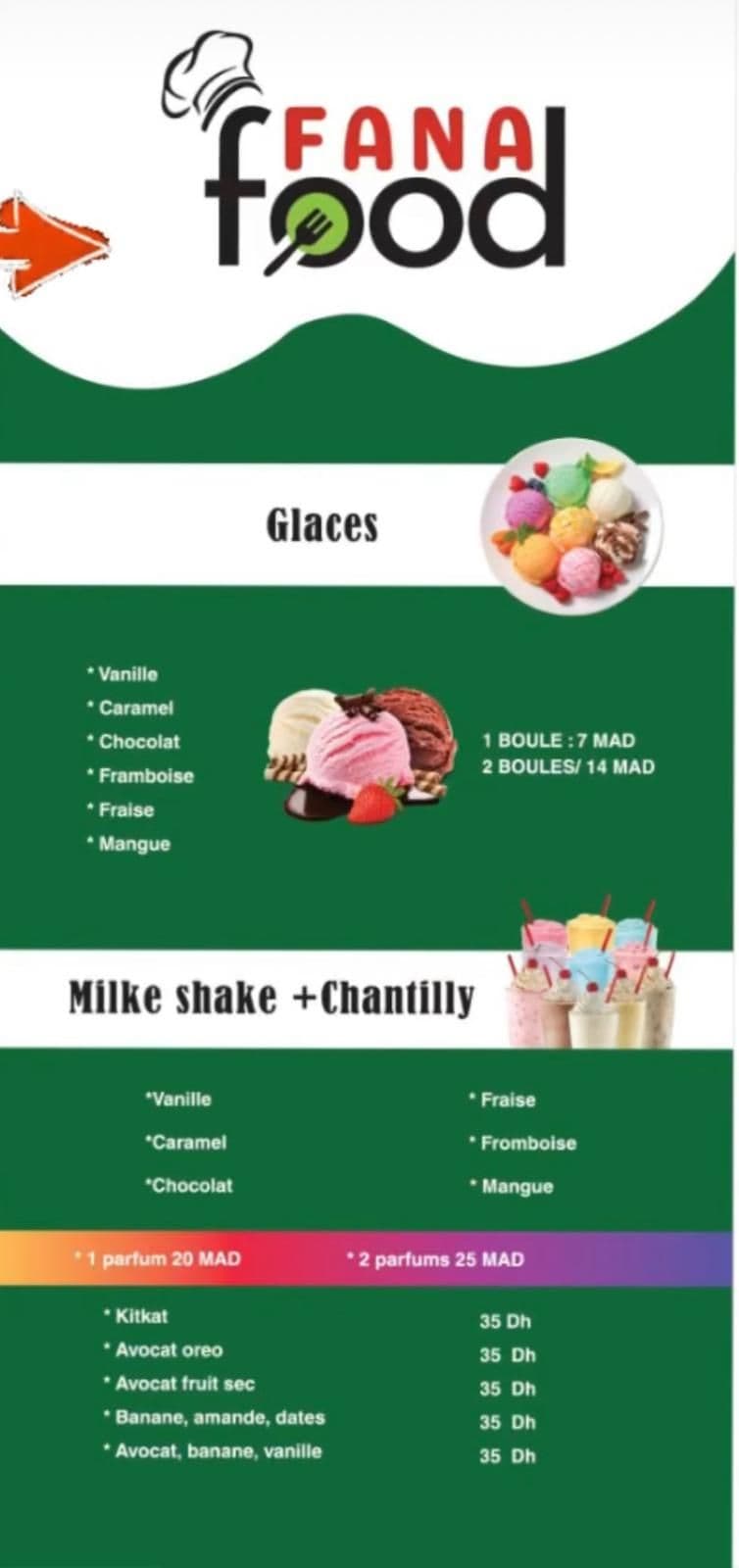 Menu page 4