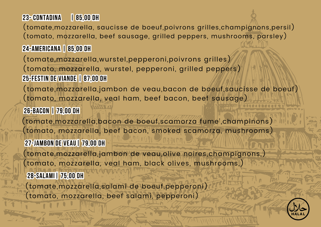 Menu page 5