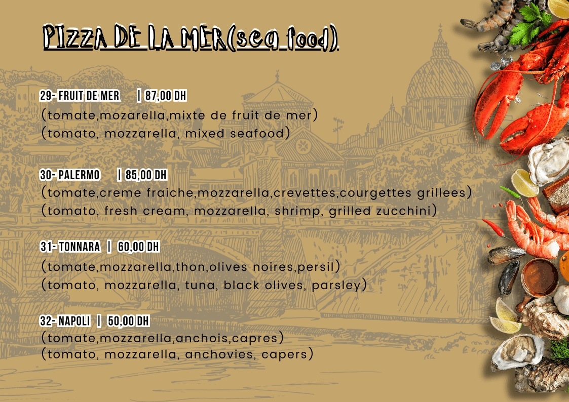 Menu page 6