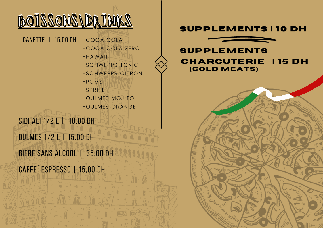 Menu page 8