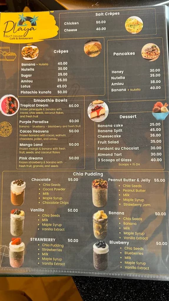 Menu page 4