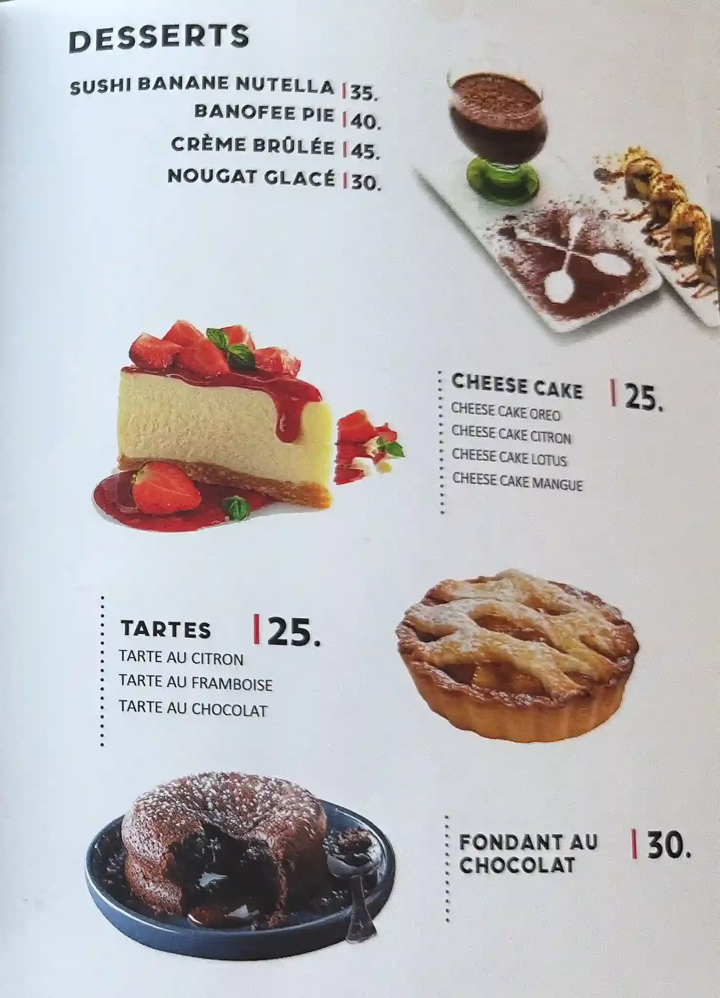Menu page 27