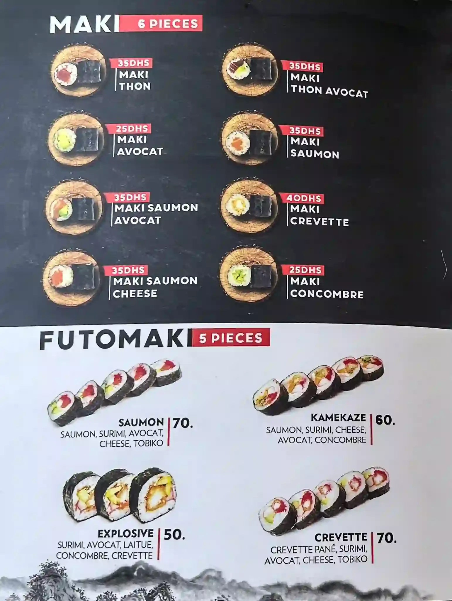 Menu page 22