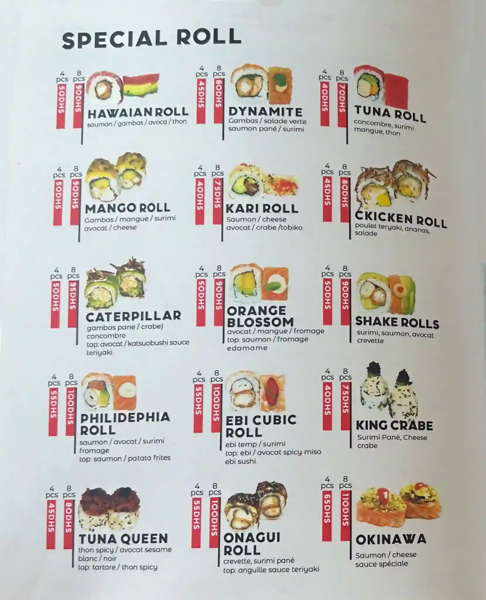 Menu page 17