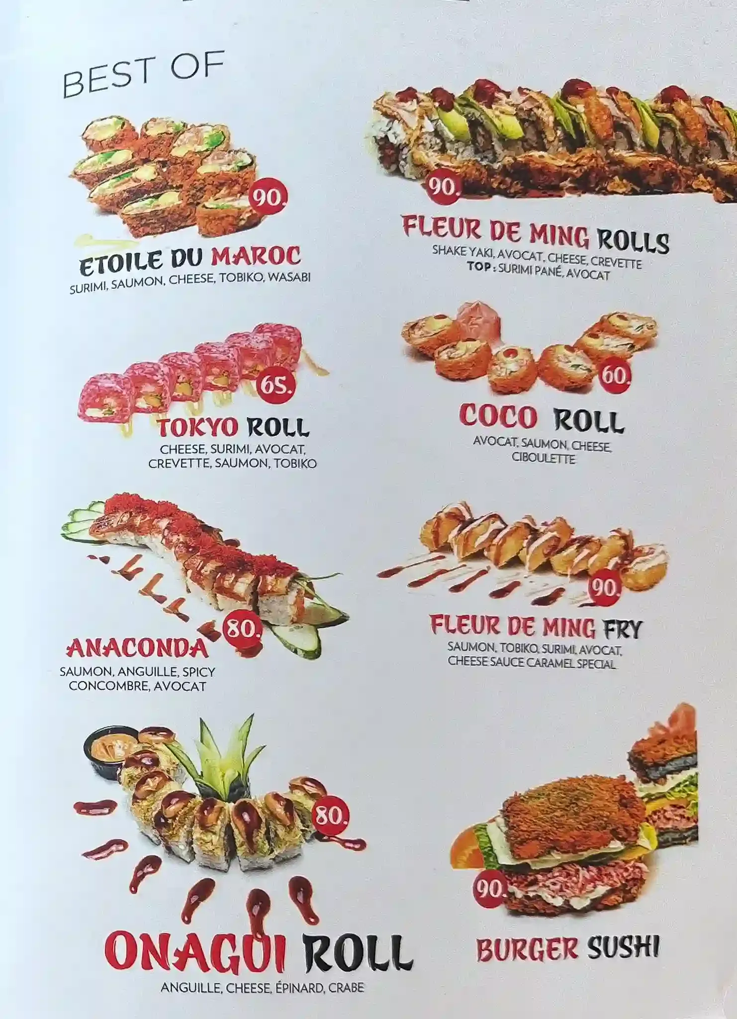 Menu page 18
