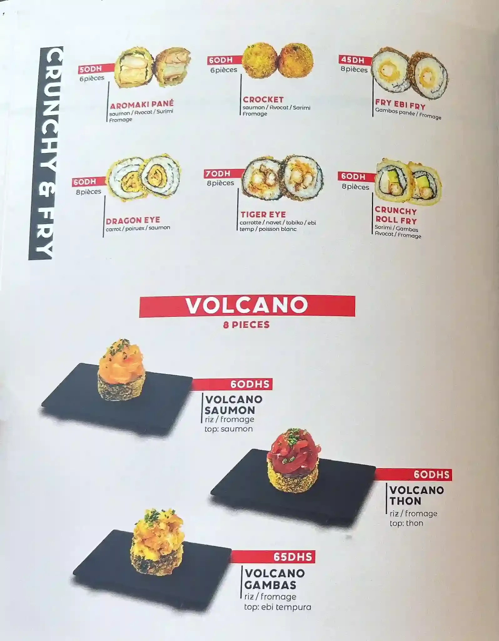 Menu page 19