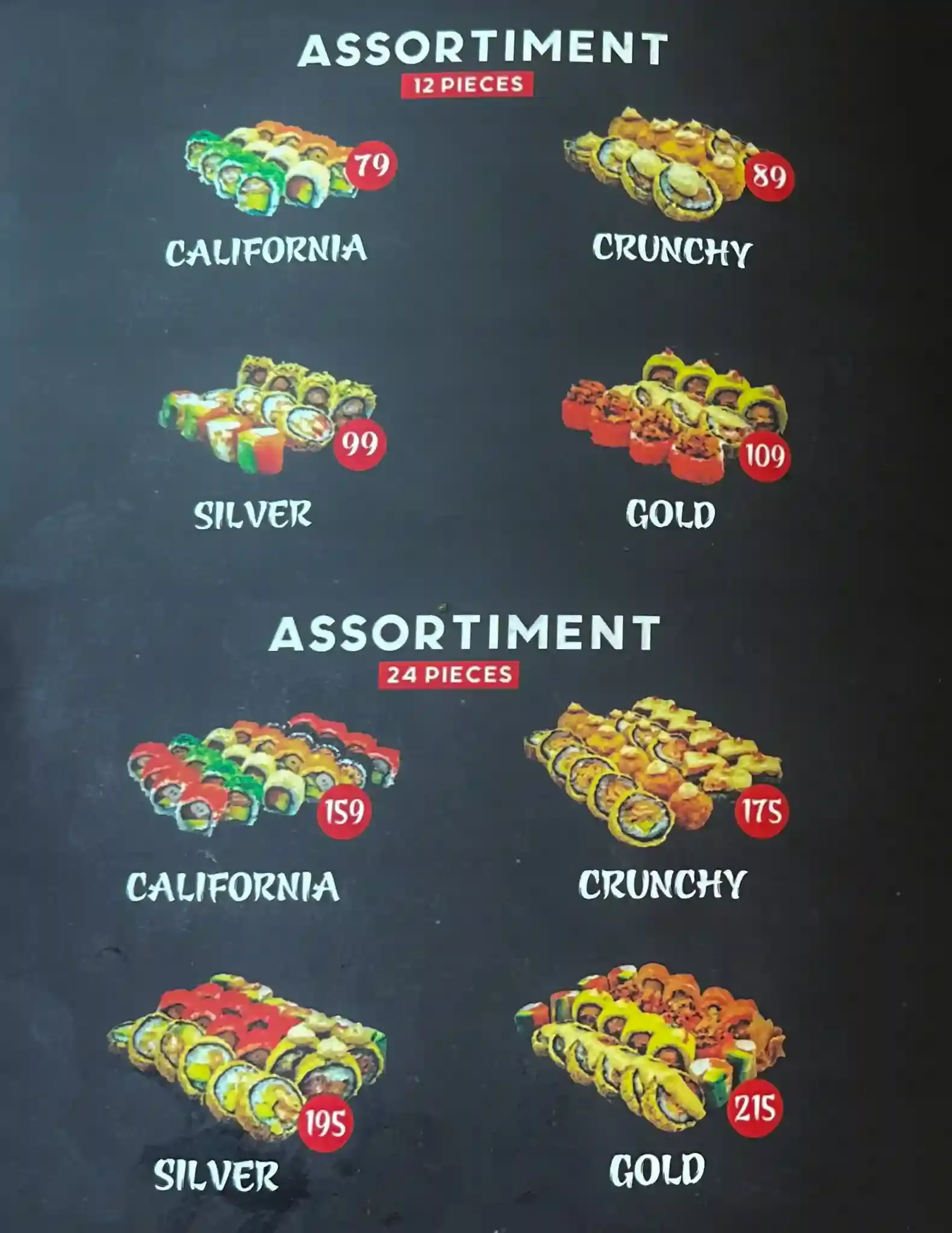 Menu page 13