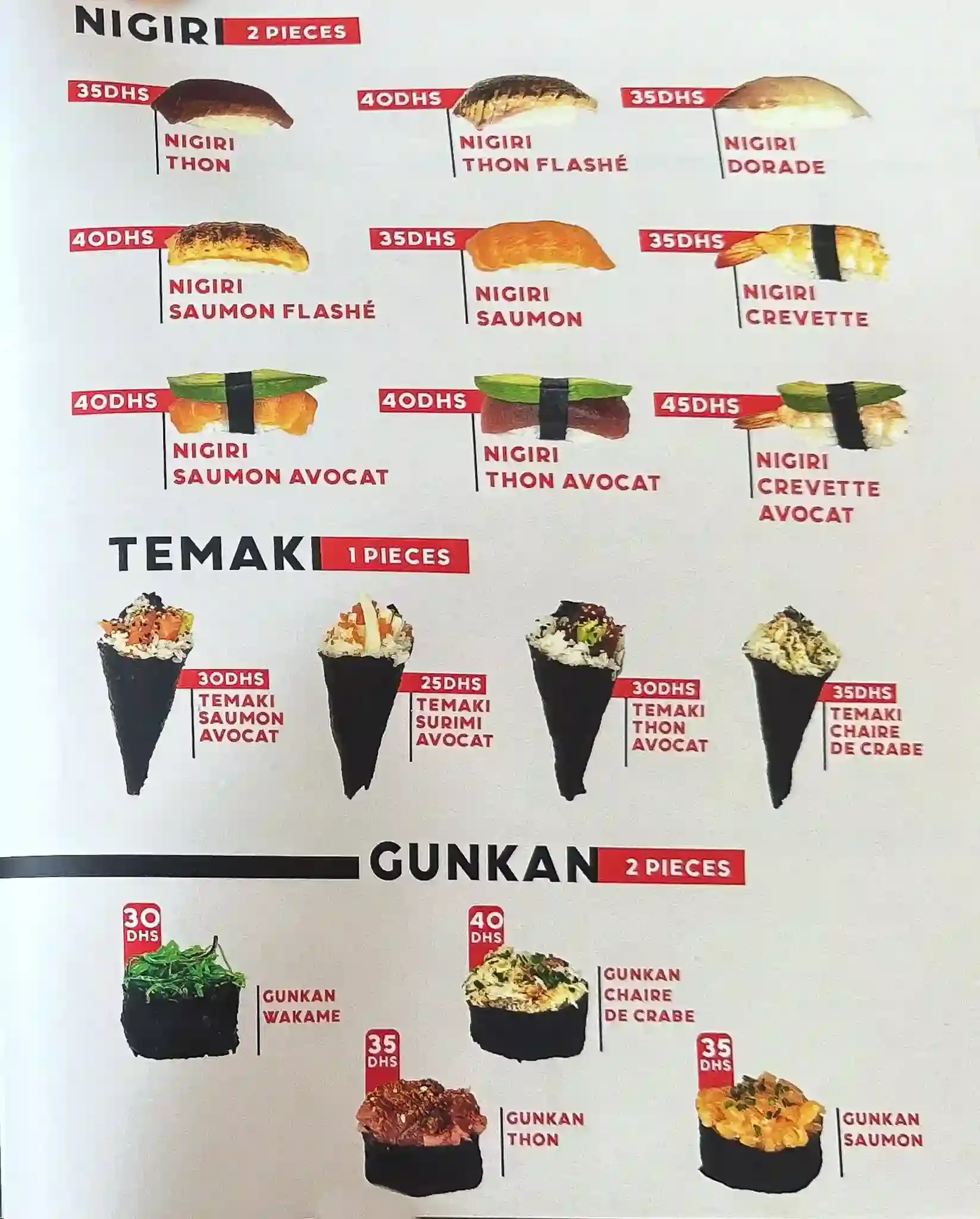 Menu page 2