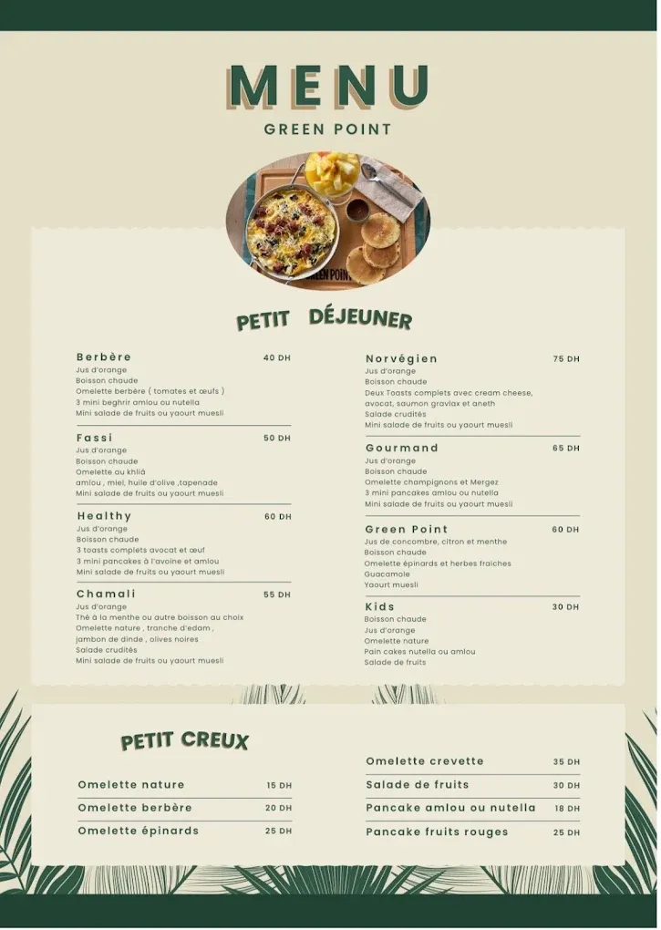 Menu page 5