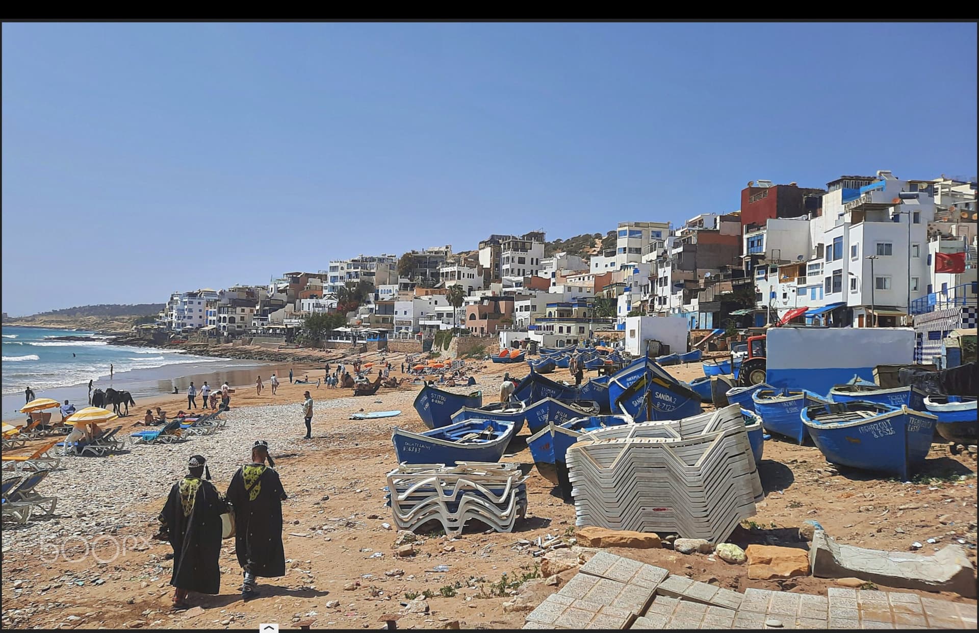 Taghazout coast view
