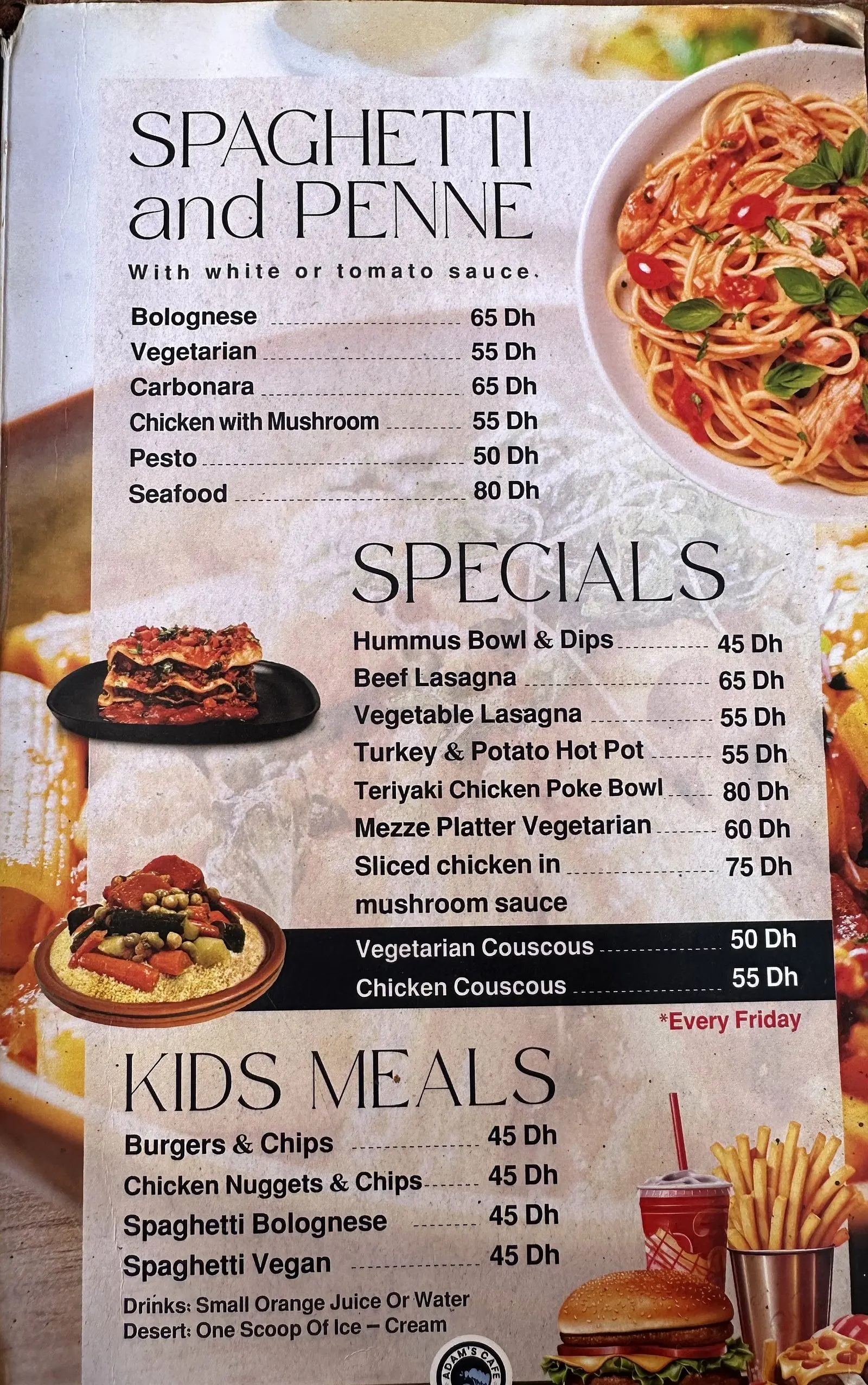 Adam's Cafe