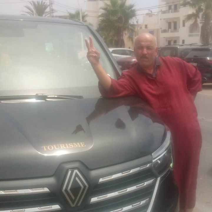 Mohamed, taxi driver on the Taghazout coast
